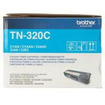 BROTHER Toner cartridge original Toner TN-320C  HL-4150CDN/4570CDW/4570CDWT// MFC-9970CDW cyan Toner TN-320C  HL-4150CDN/4570CDW/4570CDWT// MFC-9970CDW cyan