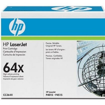 HP Toner cartridge original CC364X (64X)  LJ P4015/P4515/ P4515X black CC364X (64X)  LJ P4015/P4515/ P4515X black