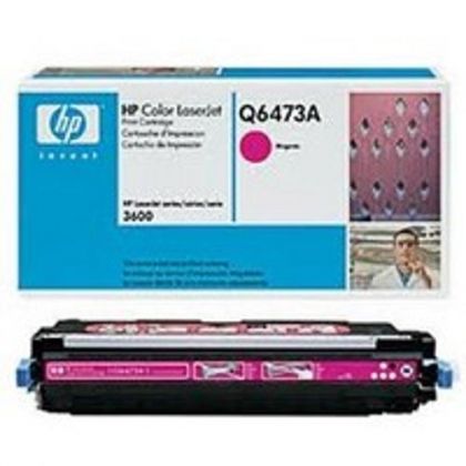 HP Toner cartridge original Q6473A  Color LaserJet 3600/3800 magenta Q6473A  Color LaserJet 3600/3800 magenta
