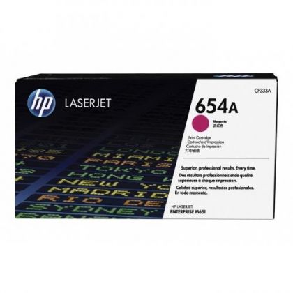 HP Toner cartridge original CF333A (654A)  LJ Enterprise M651n/651dn/ 651xh magenta CF333A (654A)  LJ Enterprise M651n/651dn/ 651xh magenta