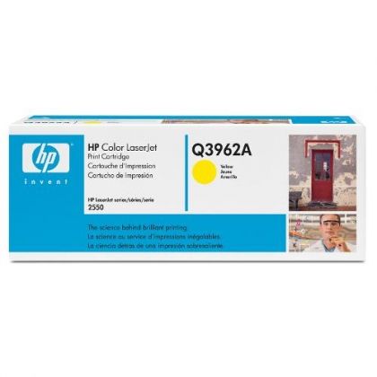 HP Toner cartridge original Q3962A (122A)  Color LaserJet 2550 yellow Q3962A (122A)  Color LaserJet 2550 yellow