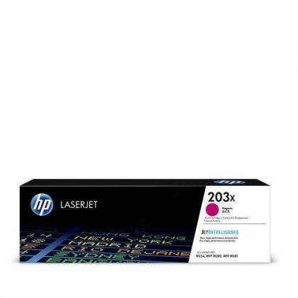 HP Toner cartridge original CF543X (203X)  LJ Pro M280nw/M281fdw/ M281fn magenta CF543X (203X)  LJ Pro M280nw/M281fdw/ M281fn magenta