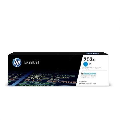 HP Toner cartridge original CF541X (203X)  LJ Pro M280nw/M281fdw/ M281fn cyan CF541X (203X)  LJ Pro M280nw/M281fdw/ M281fn cyan