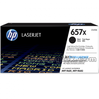 HP Toner cartridge original CF470X (657X)  LJ Enterprise M681/M682/ black CF470X (657X)  LJ Enterprise M681/M682/ black