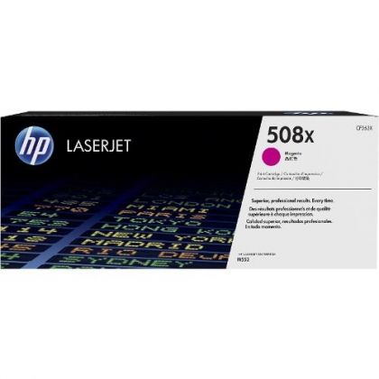 HP Toner cartridge original CF363X (508X)  LJ Enterprise M552dn/ M553n/M553dn/M553x magenta high capacity CF363X (508X)  LJ Enterprise M552dn/ M553n/M553dn/M553x magenta high capacity