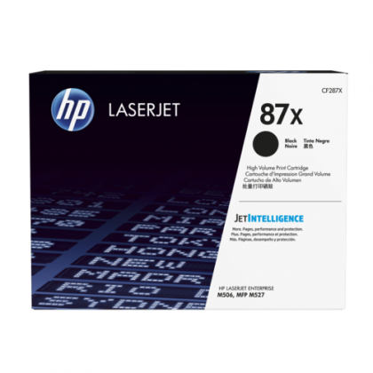 HP Toner cartridge original CF287XD (87XD)  LJ M506/527 black high capacity twinpack CF287XD (87XD)  LJ M506/527 black high capacity twinpack