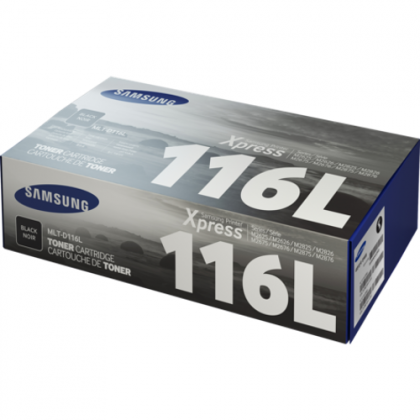 SAMSUNG Toner cartridge original Toner MLT-D116L  M2625/2825/2675/2875 black high capacity (MLT-D116L/ELS) (SU828A) Toner MLT-D116L  M2625/2825/2675/2875 black high capacity (MLT-D116L/ELS) (SU828A)