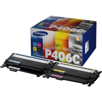 SAMSUNG Toner cartridge original Rainbow Kit CLT-P406C  CLP-360/365/ CLX-3300/3305 (bk/c/m/y) (CLT-P406C/ELS)(SU375A) Rainbow Kit CLT-P406C  CLP-360/365/ CLX-3300/3305 (bk/c/m/y) (CLT-P406C/ELS)(SU375A)