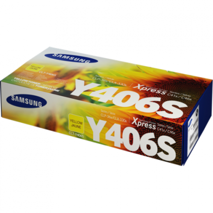 SAMSUNG Toner cartridge original Toner CLT-Y406S  CLP-360/365/CLX-3300/3305 yellow (CLT-Y406S/ELS) (SU462A) Toner CLT-Y406S  CLP-360/365/CLX-3300/3305 yellow (CLT-Y406S/ELS) (SU462A)