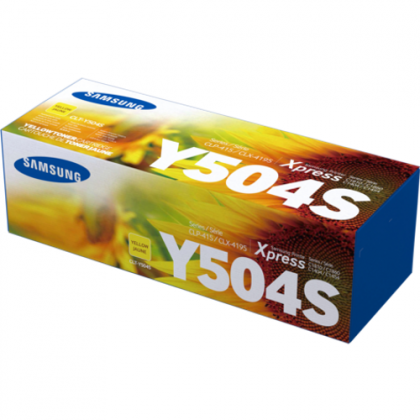 SAMSUNG Toner cartridge original Toner CLT-Y504S  CLP-415/CLX-4195 yellow (CLT-Y504S/ELS) (SU502A) Toner CLT-Y504S  CLP-415/CLX-4195 yellow (CLT-Y504S/ELS) (SU502A)