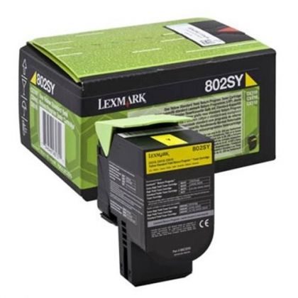 LEXMARK Toner cartridge original 80C20Y0  CX310dn/n/CX410e/ de/dte/CX510de/dhe/dthe yellow 80C20Y0  CX310dn/n/CX410e/ de/dte/CX510de/dhe/dthe yellow