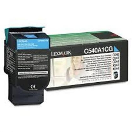 LEXMARK Toner cartridge original C540A1CG  C540/C543/X543/C544/X544 cyan C540A1CG  C540/C543/X543/C544/X544 cyan