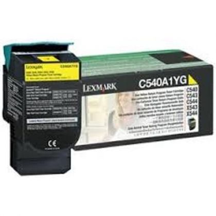 LEXMARK Toner cartridge original C540A1YG  C540/C543/X543/C544/X544 yellow C540A1YG  C540/C543/X543/C544/X544 yellow