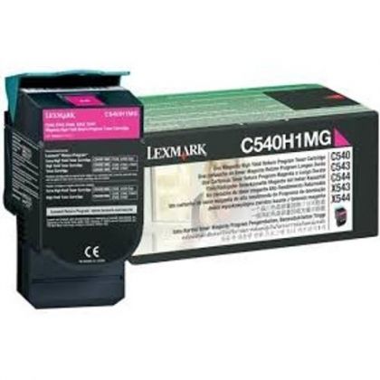LEXMARK Toner cartridge original C540H1MG  C540/C543/X543/C544/X544 magenta high capacity C540H1MG  C540/C543/X543/C544/X544 magenta high capacity