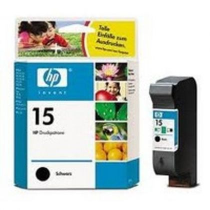 HP Ink original Ink Cart. C6615DE No.15  DJ840C/920C/940C/3820/Fax1230 black (28ml) Ink Cart. C6615DE No.15  DJ840C/920C/940C/3820/Fax1230 black (28ml)