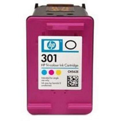 HP Ink original Ink Cart. CH562EE No.301  Deskjet 1000/1050/2050/ 2050S/3000/3050 colour Ink Cart. CH562EE No.301  Deskjet 1000/1050/2050/ 2050S/3000/3050 colour