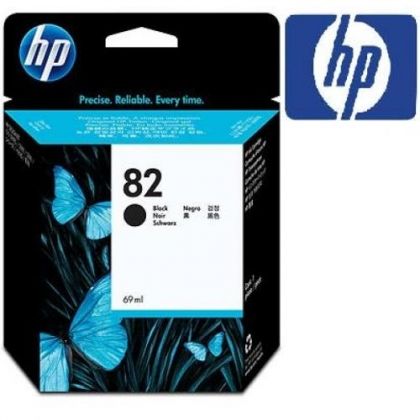 HP Ink original Ink Cart. CH565A No.82  DnJ500/PS/800/PS black (69ml) Ink Cart. CH565A No.82  DnJ500/PS/800/PS black (69ml)