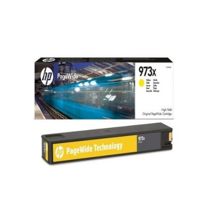 HP Ink original Ink Cart. F6T83AE No. 973XL  PageWide Pro 452/477/ P5520/P57750 yellow high capacity Ink Cart. F6T83AE No. 973XL  PageWide Pro 452/477/ P5520/P57750 yellow high capacity