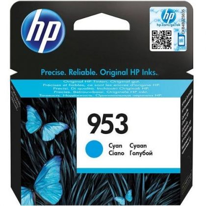 HP Ink original Ink Cart. F6U12AE No. 953  Officejet Pro 8210/8218/ 8710/8715/8720/8725/8730/8740 cyan Ink Cart. F6U12AE No. 953  Officejet Pro 8210/8218/ 8710/8715/8720/8725/8730/8740 cyan