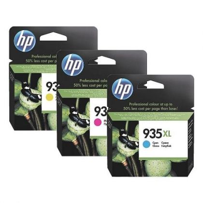 HP Ink original Ink Cart. F6U78AE No.935XL  Officejet 6230/ 6800/6820/6830 (C/m/y+25 sheets) Ink Cart. F6U78AE No.935XL  Officejet 6230/ 6800/6820/6830 (C/m/y+25 sheets)