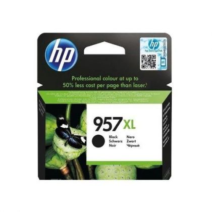 HP Ink original Ink Cart. L0R40AE No. 957XL  Officejet Pro 8210/8218/ 8720/8725/8730/8740 black high capacity Ink Cart. L0R40AE No. 957XL  Officejet Pro 8210/8218/ 8720/8725/8730/8740 black high capacity