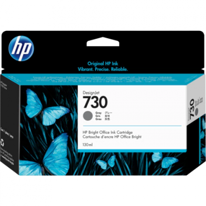 HP Ink original Ink Cart. P2V72A No.730XL  DJ T1700/dr gray (300ml) Ink Cart. P2V72A No.730XL  DJ T1700/dr gray (300ml)