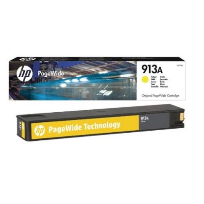 HP Ink original Ink Cart. Pagewide F6T79AE No. 913A  Pagewide Pro 352/452 yellow Ink Cart. Pagewide F6T79AE No. 913A  Pagewide Pro 352/452 yellow