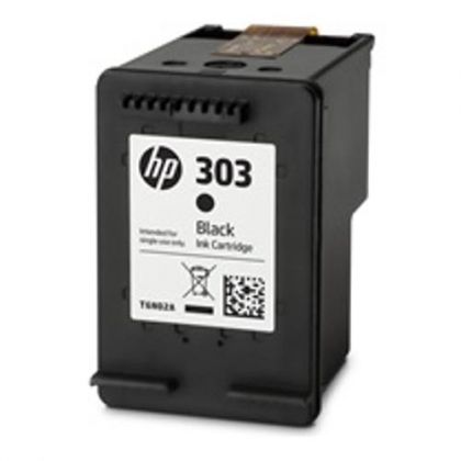 HP Ink original Ink Cart. T6N02AE No.303  Envy Photo 6220/6230/6255/ 7134/7155/7855 black Ink Cart. T6N02AE No.303  Envy Photo 6220/6230/6255/ 7134/7155/7855 black