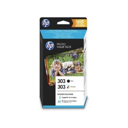 HP Ink original Ink Cart. Z4B62EE No. 303  Envy Photo 62XX/71XX/78XX (bk/c/m/y/40x10x15) Ink Cart. Z4B62EE No. 303  Envy Photo 62XX/71XX/78XX (bk/c/m/y/40x10x15)