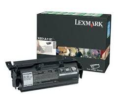 LEXMARK Toner cartridge original X651A11E  X651/652/654/ 656/658 black X651A11E  X651/652/654/ 656/658 black