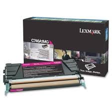 LEXMARK Toner cartridge original C746A1MG  C746/48 magenta C746A1MG  C746/48 magenta