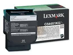 LEXMARK Toner cartridge original C544X1KG  C544/X544 black C544X1KG  C544/X544 black