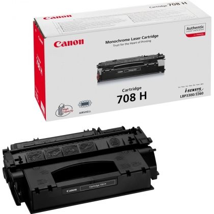 CANON Toner cartridge original Cart. 708H  LBP3300/LBP3360 black high capacity (0917B002) Cart. 708H  LBP3300/LBP3360 black high capacity (0917B002)