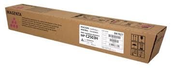 RICOH Toner cartridge original Aficio Toner MPC 2503  MP C2003/2503 magenta high (841927) Aficio Toner MPC 2503  MP C2003/2503 magenta high (841927)