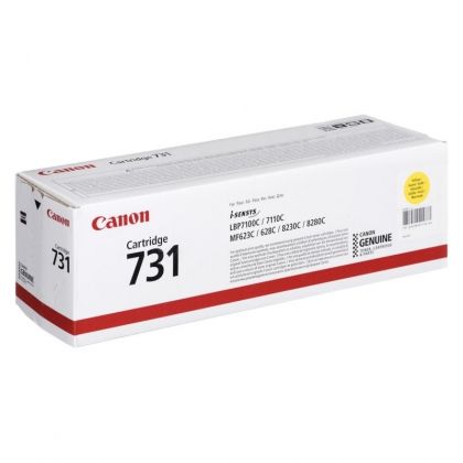 CANON Toner cartridge original Cart. 731 Y  LBP7100/7110/8230/8280 yellow (6269B002) Cart. 731 Y  LBP7100/7110/8230/8280 yellow (6269B002)