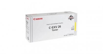 CANON Toner cartridge original Cart. C-EXV26 IRC 1021i yellow (1657B006) Cart. C-EXV26 IRC 1021i yellow (1657B006)