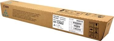 RICOH Toner cartridge original Aficio Toner MP C3002AD/MP C3502AD cyan (841654)(841742)(842019) Aficio Toner MP C3002AD/MP C3502AD cyan (841654)(841742)(842019)