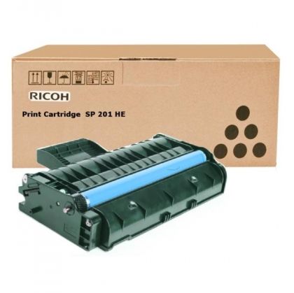 RICOH Toner cartridge original Aficio Toner SP 201HE  SP 201/201N/203N/203NW/ 204S/204SF/SP204SN/204SFN Black (407254) Aficio Toner SP 201HE  SP 201/201N/203N/203NW/ 204S/204SF/SP204SN/204SFN Black (407254)
