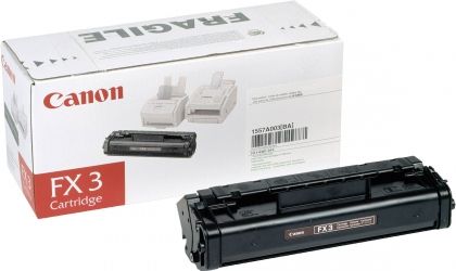 CANON Toner cartridge original Cart. FX-3  L200/220/ 240/250/260/i/280/290/295/300/ 350/360/MP-L60/90 (1557A003) Cart. FX-3  L200/220/ 240/250/260/i/280/290/295/300/ 350/360/MP-L60/90 (1557A003)