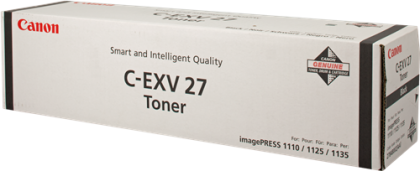CANON Toner cartridge original C-EXV27  Imagepress 1110/1125/1135 black (2784B002) C-EXV27  Imagepress 1110/1125/1135 black (2784B002)