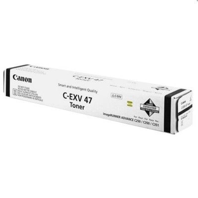 CANON Toner cartridge original C-EXV47  IR Advanced C250i/C350i/C351i/ black (8516B002) C-EXV47  IR Advanced C250i/C350i/C351i/ black (8516B002)