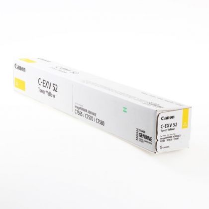 CANON Toner cartridge original C-EXV52  IR-ADV C7565i/C7570i/C7580i (1001002) yellow C-EXV52  IR-ADV C7565i/C7570i/C7580i (1001002) yellow