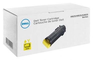 DELL Toner cartridge original Toner  H625/H825/ S2825 yellow extra high capacity (593-BBRW) Toner  H625/H825/ S2825 yellow extra high capacity (593-BBRW)
