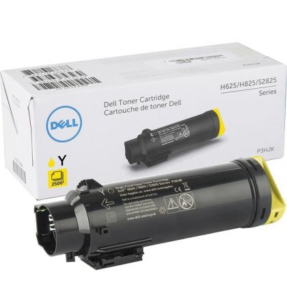 DELL Toner cartridge original Toner  H625/H825/ S2825 yellow high capacity (593-BBSE) Toner  H625/H825/ S2825 yellow high capacity (593-BBSE)