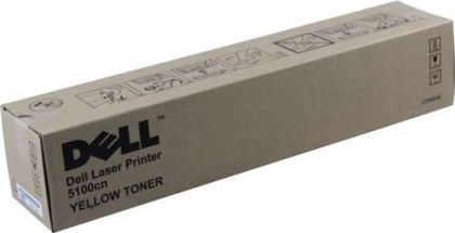 DELL Toner cartridge original Toner HG308  5100CN yellow  (593-10053) Toner HG308  5100CN yellow  (593-10053)