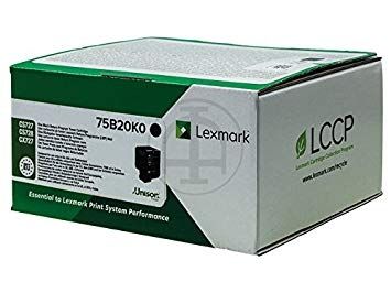 LEXMARK Toner cartridge original 75B20K0  CX727/CS728 black 75B20K0  CX727/CS728 black