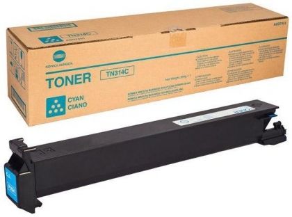 KONICA MINOLTA Toner cartridge original Toner TN314C  C353/C353P/ 355 cyan (A0D7451) Toner TN314C  C353/C353P/ 355 cyan (A0D7451)