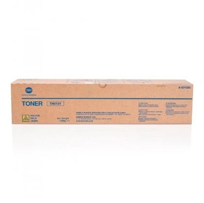 KONICA MINOLTA Toner cartridge original Toner TN615Y  Press C 8000 yellow (A1DY250) Toner TN615Y  Press C 8000 yellow (A1DY250)