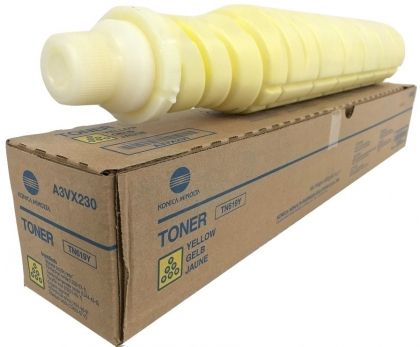 KONICA MINOLTA Toner cartridge original Toner TN-619Y  bizhub Press C1060/C1070 yellow (A3VX250) Toner TN-619Y  bizhub Press C1060/C1070 yellow (A3VX250)