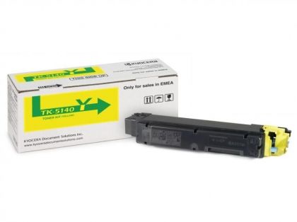 KYOCERA Toner cartridge original Toner TK-5140Y Yellow  M6030cdn (1T02NRANL0) Toner TK-5140Y Yellow  M6030cdn (1T02NRANL0)